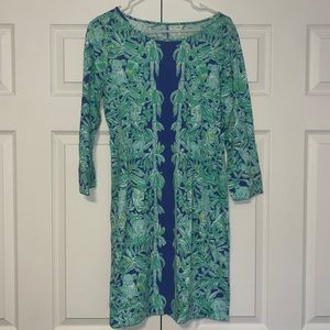 Cotton Lily Pulitzer long sleeve dress